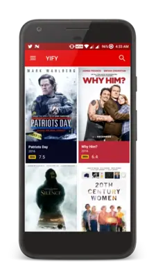 YIFY torrent movie download android App screenshot 1